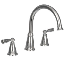 Load image into Gallery viewer, MOEN 86924 Banbury Deck-Mount High Arc Roman Tub Faucet with Valve in Chrome