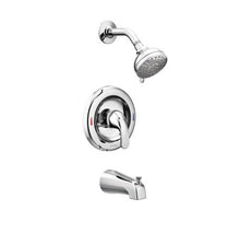 Load image into Gallery viewer, Moen 82603 Adler 1 Handle 4-Spray Tub & Shower Faucet w/ Valve in Chrome