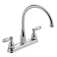 Load image into Gallery viewer, Delta 21987LF Foundations 2-Handle Standard Kitchen Faucet in Chrome