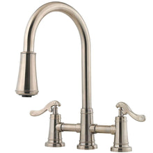 Load image into Gallery viewer, Pfister LG531-YPK Ashfield Pull-Down Sprayer Kitchen Faucet, Brushed Nickel