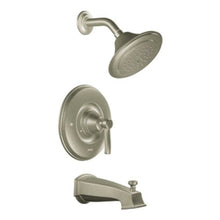 Load image into Gallery viewer, Moen TS2213NHBN Single Handle Tub and Shower Trim, Brushed Nickel