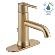 Load image into Gallery viewer, Delta 559LF-CZMPU Trinsic 1-Hole 1-Handle Bathroom Faucet, Champagne Bronze