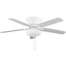 Load image into Gallery viewer, Hampton Bay 57288 Holly Springs Low Profile 52" Matte White Ceiling Fan 751324