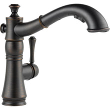 Load image into Gallery viewer, Delta 4197-RB-DST Cassidy Pull-Out Sprayer Kitchen Faucet Venetian Bronze