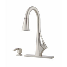 Load image into Gallery viewer, Pfister F-529-7VNGS Venturi Pull-Down Sprayer Kitchen Faucet, Stainless Steel
