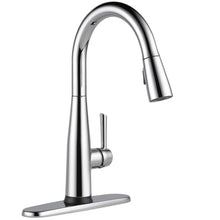 Load image into Gallery viewer, Delta 9113T-DST Essa Touch2O Technology Pull-Down Sprayer Kitchen Faucet Chrome