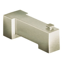 Load image into Gallery viewer, Moen S3896BN 90-Degree Diverter Tub Spout in Brushed Nickel