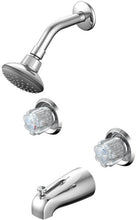 Load image into Gallery viewer, Project Source F2010515CP Chrome 2-Handle Tub & Shower Faucet 434265