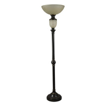 Load image into Gallery viewer, Portfolio FLT02BZ 74" Oil Rubbed Bronze 4-way Torchiere Floor Lamp 806929
