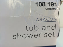 Load image into Gallery viewer, Glacier Bay 874-0101 Aragon 1-Handle 1-Spray Tub and Shower Faucet in Chrome