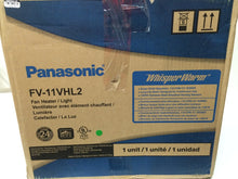 Load image into Gallery viewer, Panasonic FV-11VHL2 WhisperWarm 110CFM Ceiling Exhaust Bath Fan w Light&Heater
