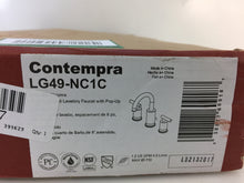 Load image into Gallery viewer, Pfister LG49-NC1C Contempra 8" Widespread 2-Handle Bathroom Faucet Chrome