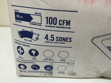 Load image into Gallery viewer, Broan 696 100 CFM Ceiling Exhaust Fan with Light