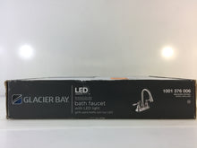 Load image into Gallery viewer, Glacier Bay 67513W-6B04 Mandouri 4" Centerset LED Bath Faucet Brushed Nickel