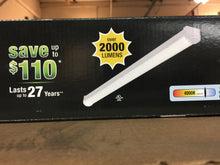 Load image into Gallery viewer, Metalux 4 ft. Linear White LED Ceiling Strip Light 2579 Lumens 4200K