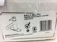 Load image into Gallery viewer, Delta 559LF-BLLPU Trinsic 1-Hole 1-Handle Bathroom Faucet Matte Black
