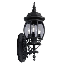 Load image into Gallery viewer, Portfolio FB12-001 22.68" H Black Outdoor Wall Light 356737
