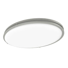 Load image into Gallery viewer, Good Earth LF1088-NSM-32LF2-G Jordan 32" Nickel Satin LED Flush Mount Light