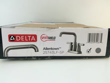 Load image into Gallery viewer, Delta 25743LF-SP Allentown 4" Centerset 2-Handle Bath Faucet, Brushed Nickel