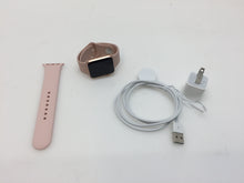 Load image into Gallery viewer, Apple Watch MQKW2LL/A Series 3 38mm Gold Aluminium Case Pink Sand Sport Band GPS