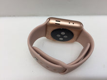 Load image into Gallery viewer, Apple Watch MQKW2LL/A Series 3 38mm Gold Aluminium Case Pink Sand Sport Band GPS