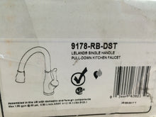 Load image into Gallery viewer, Delta 9178-RB-DST Leland Pull-Down Sprayer Kitchen Faucet Venetian Bronze