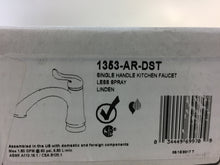 Load image into Gallery viewer, Delta 1353-AR-DST Linden 1-Handle Standard Kitchen Faucet Arctic Stainless