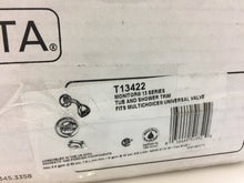 Load image into Gallery viewer, Delta T13422 Classic 1-Handle Tub and Shower Faucet Trim Kit in Chrome