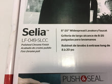 Load image into Gallery viewer, Pfister LF-049-SLCC Selia Polished chrome 2-handle Widespread Bathroom Faucet
