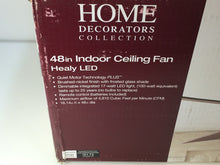 Load image into Gallery viewer, Home Decorators YG337-BN Healy 48" LED Brushed Nickel Ceiling Fan 1002114150
