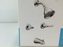 Load image into Gallery viewer, MOEN 82602 Adler 2-Handle 1-Spray Tub and Shower Faucet with Valve in Chrome