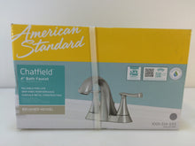 Load image into Gallery viewer, American Standard Chatfield 4" Centerset 2-Handle Bath Faucet Nickel 1001514593