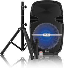 Load image into Gallery viewer, One Audio Surge DJ System Speaker Black (OA115)