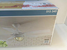 Load image into Gallery viewer, Hampton Bay AL634-WH Seaport 52 in. Indoor/Outdoor White Ceiling Fan 513349
