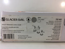 Load image into Gallery viewer, Glacier Bay 67574W-6004 Varina 8" Widespread High-Arc Bath Faucet BrushedNickel