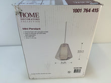 Load image into Gallery viewer, Home Decorators Collection 30017-HBU 1-Light Chrome Pendant 1001764415