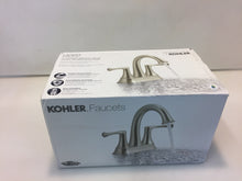 Load image into Gallery viewer, KOHLER R78046-4D-BN Lilyfield Brushed Nickel 4" Centerset Bathroom Faucet