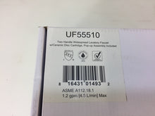 Load image into Gallery viewer, Ultra Faucets UF55510 Twist Collection 8" Widespread Bathroom Faucet Chrome