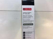 Load image into Gallery viewer, Delta 41924-SS Modern Angular 24" x 1-1/4" Concealed Screw Grab Bar Stainless