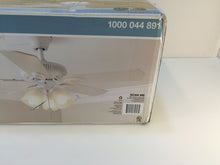 Load image into Gallery viewer, Hampton Bay AM212-WH Glendale 42 in. White Ceiling Fan 1000044891