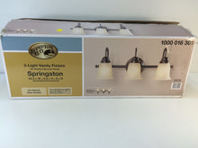 Load image into Gallery viewer, Hampton Bay EFH1393M/ORB Springston Oil Rubbed Bronze Vanity Light 1000016301