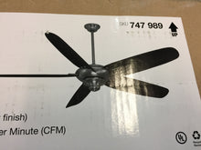 Load image into Gallery viewer, Home Decorators 99969 Altura 68" Indoor Brushed Nickel Ceiling Fan 747989