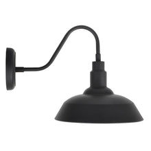 Load image into Gallery viewer, Sylvania 60062 Easton 1Light Antique Black Outdoor Wall Mount Barn Light Sconce