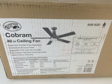 Load image into Gallery viewer, Hampton Bay CF548KR-CL160 (ORB) Cobram 48" Oil Rubbed Bronze Ceiling Fan 609620