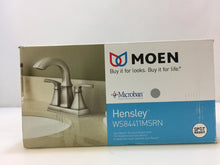 Load image into Gallery viewer, MOEN WS84411MSRN Hensley 4" Centerset 2-Handle Bath Faucet Spot Resist Nickel