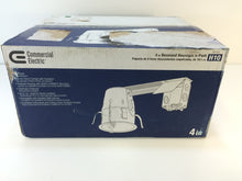 Load image into Gallery viewer, CE HBR2000R-6PK 4" White Recessed Non-IC Remodel Housing (6-Pack) 264618