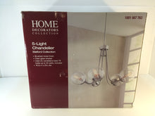 Load image into Gallery viewer, Home Decorators Collection 17415 5-Light Brushed Nickel Chandelier 1001567763