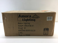 Load image into Gallery viewer, Amora Lighting 2-Light Dark Brown Tiffany Style Floral Sconce AM247WL10