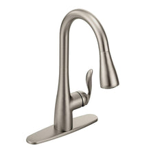 Load image into Gallery viewer, MOEN 7594SRS Arbor Pull-Down Sprayer Kitchen Faucet, Spot Resist Stainless