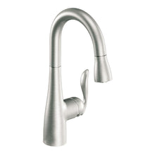 Load image into Gallery viewer, MOEN 5995SRS Arbor 1-Handle Pull-Down Sprayer Bar Faucet Spot Resist Stainless